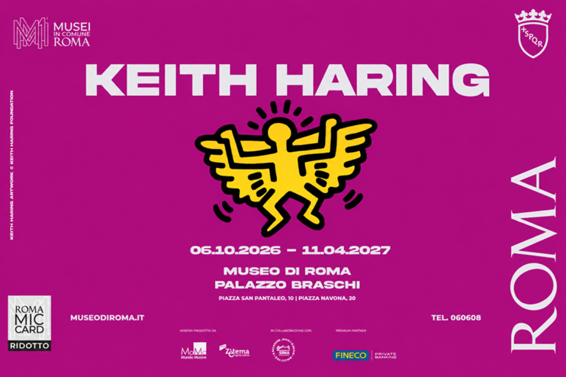 Keith Haring conquista Roma: a Palazzo Braschi la più grande raccolta al mondo dedicata all'artista