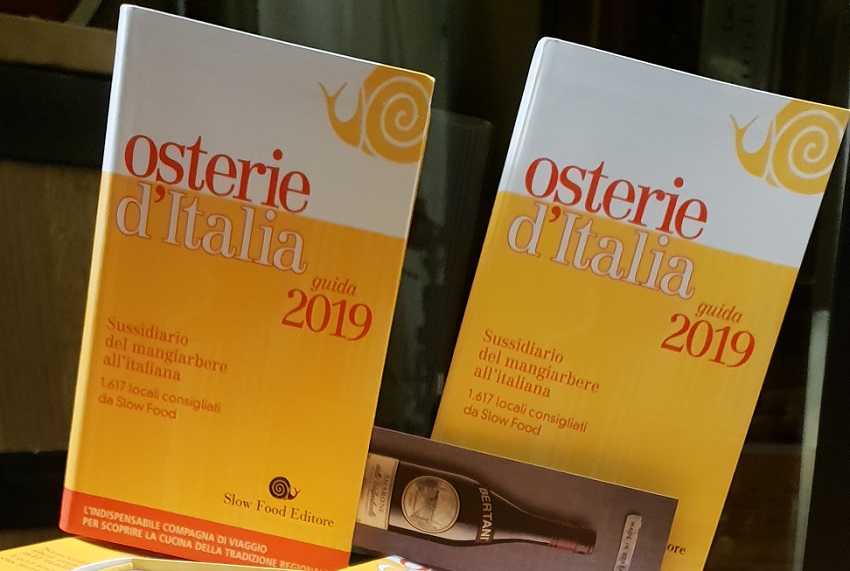 Roma - Presentata la Guida Osterie d'Italia 2019 di Slow Food