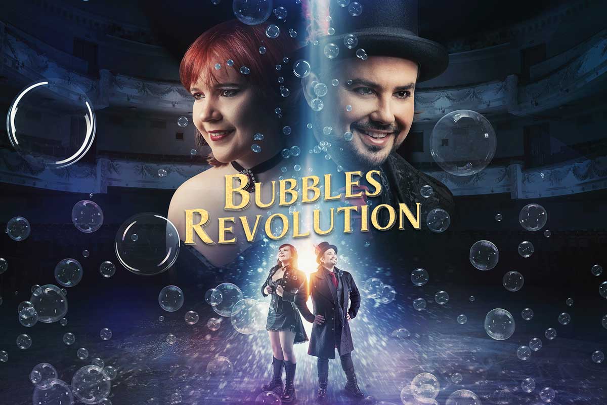 Le bolle di sapone invadono la Capitale Bubbles Revolution al Teatro Olimpico 25-26-27 novembre